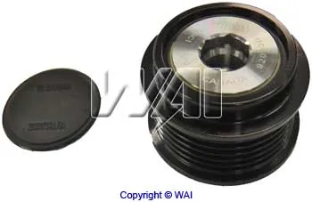 # 24823294 - Pulley, 6-Groove Serpentine Decoupler, For Denso Hairpin Alternators