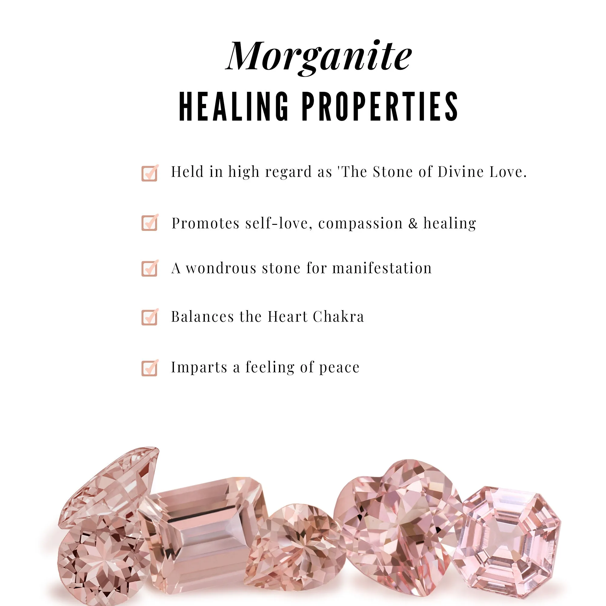 1/2 CT Oval Cut Morganite Promise Ring with Diamond Trio