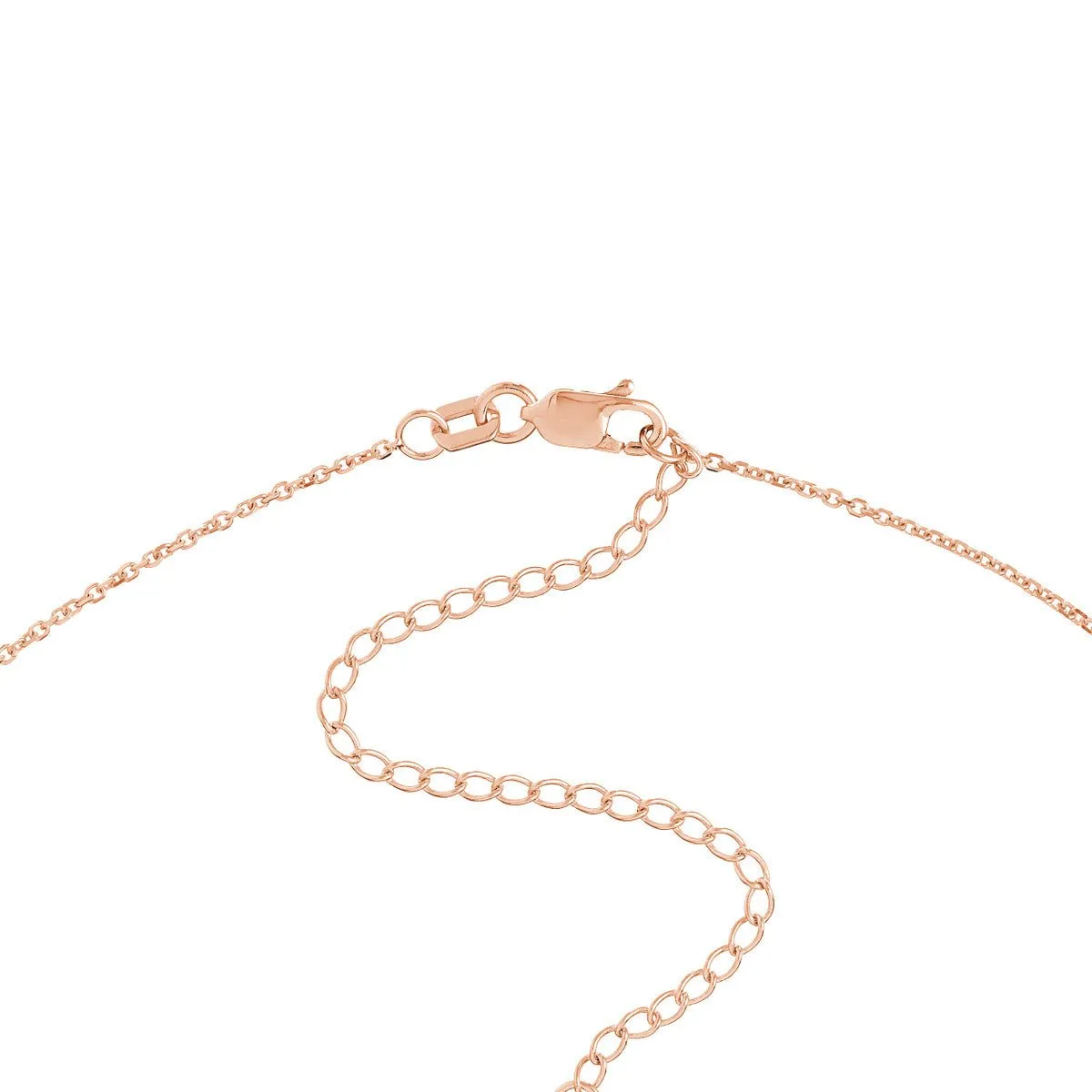 14K Gold Diamond-Cut Cable Choker Chain