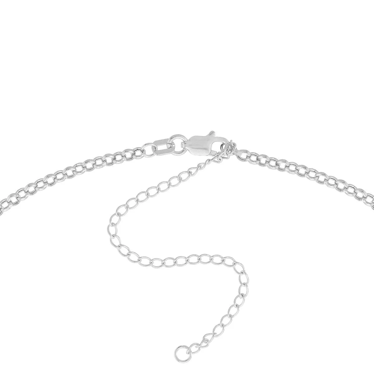 14K Gold Rolo Choker Chain