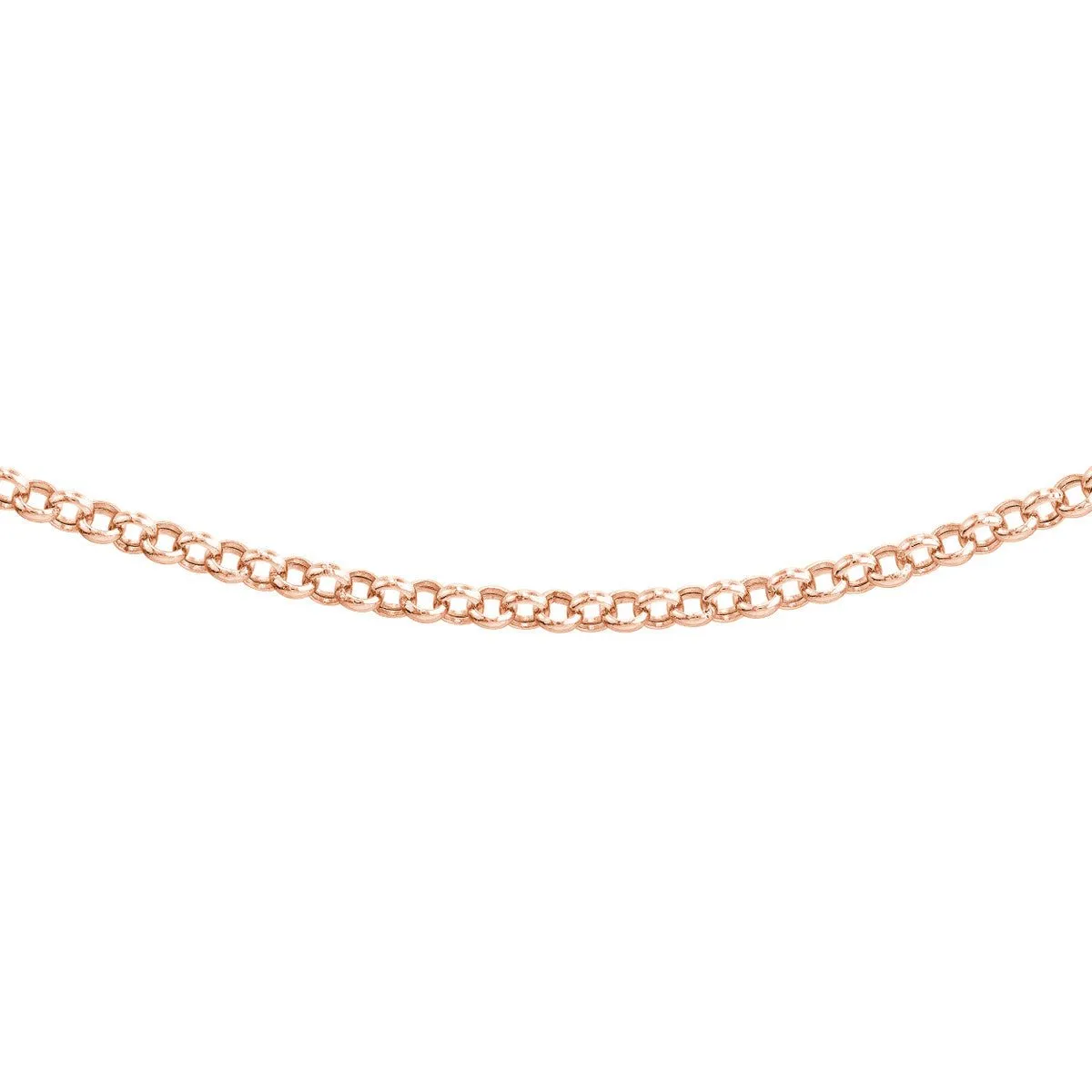14K Gold Rolo Choker Chain