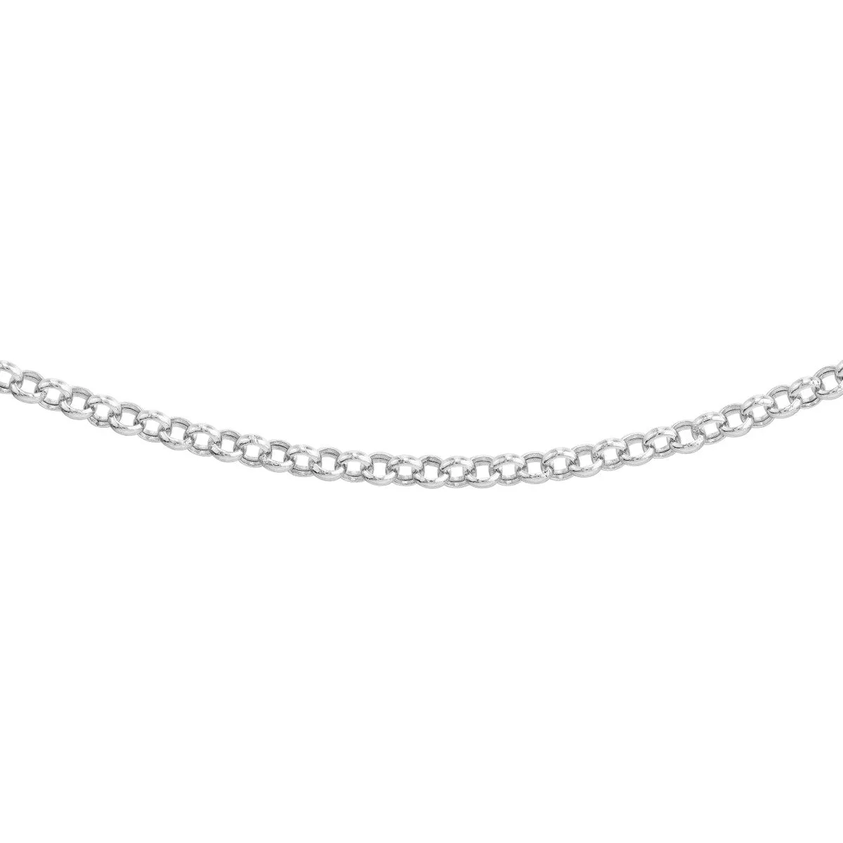 14K Gold Rolo Choker Chain