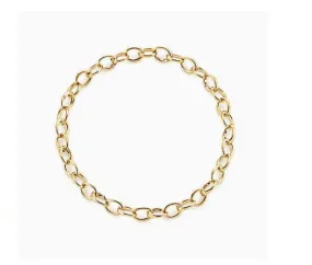 14K GP Link Chain Bracelet