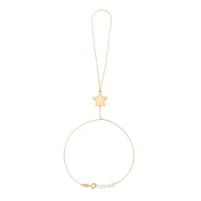 18K Gold Uno Star Hand Chain - Garo Boyadjian