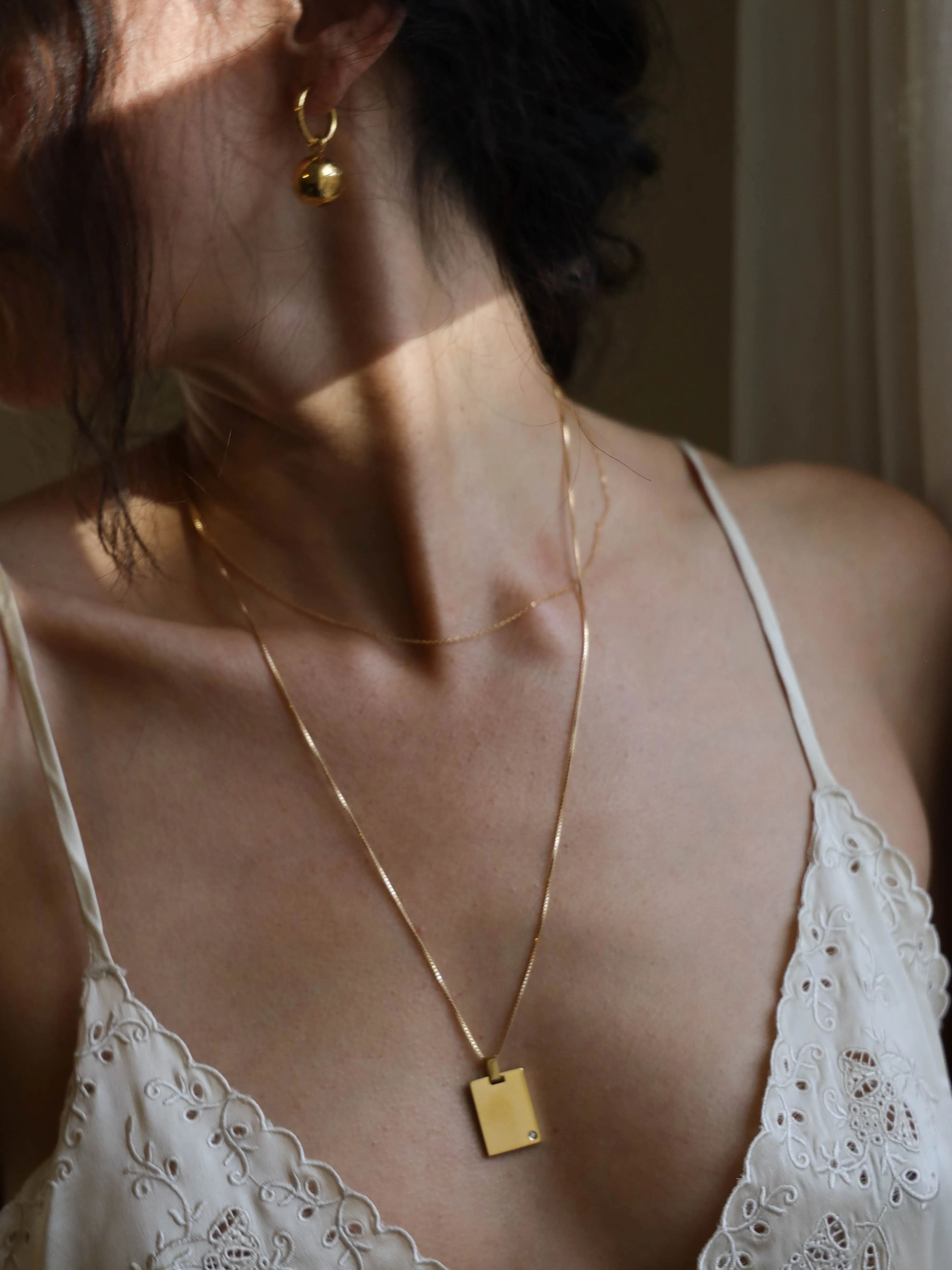 22" Vintage Square Chain