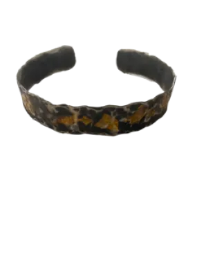24k additions to fine silver cuff