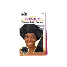 ANNIE Deluxe Satin Bonnet [Black] #04566