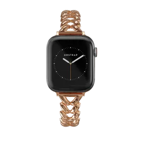Apple Watch Bracelet Strap - Siena - Rose Gold