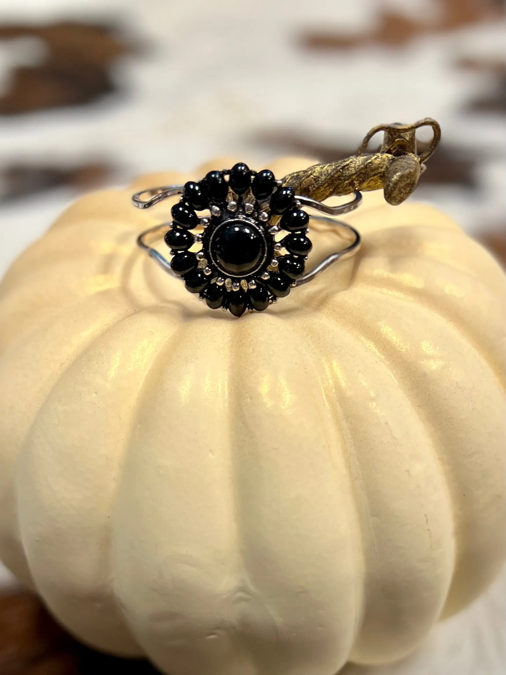 Black Stones Bracelet*