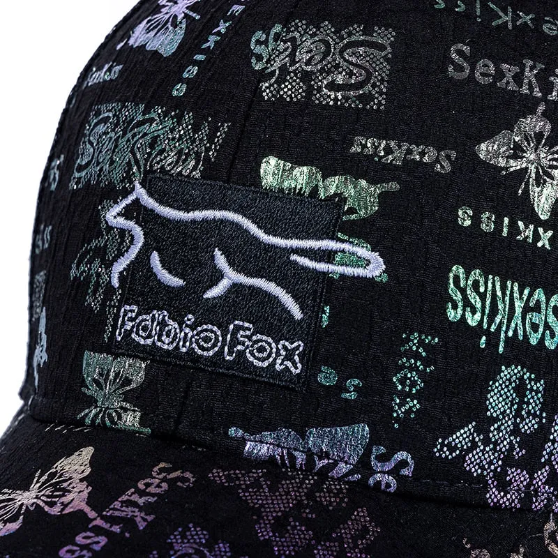 Brand Stylish Cotton Trucker Hat For Women Fashion Fox Animal Print Baseball Cap Female Outdoor Popular Great Summer Hat Cap