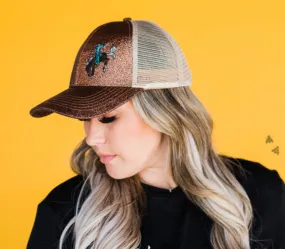 Brown Bronc  Baseball Cap