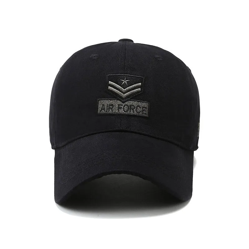 Camouflage Army Baseball Cap For Men All Cotton US Tactical Hat Brand Camo Snapback Outdoor Trucker Caps Adjustable