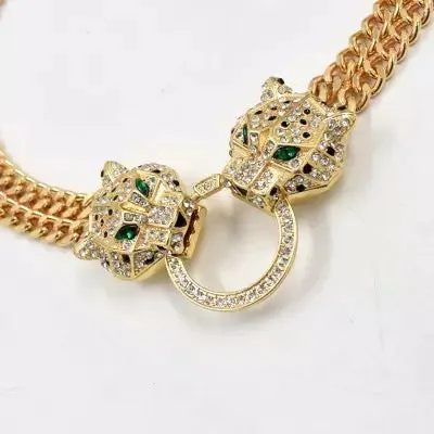 Cari Panther Knocker Necklace