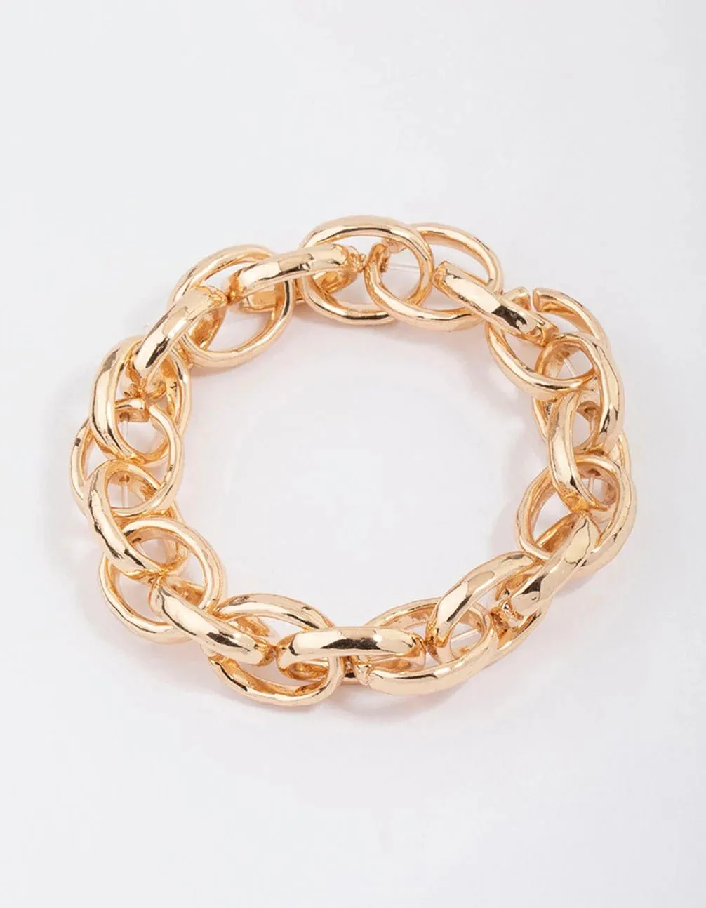CB2159 Link Chain Stretch Bracelet