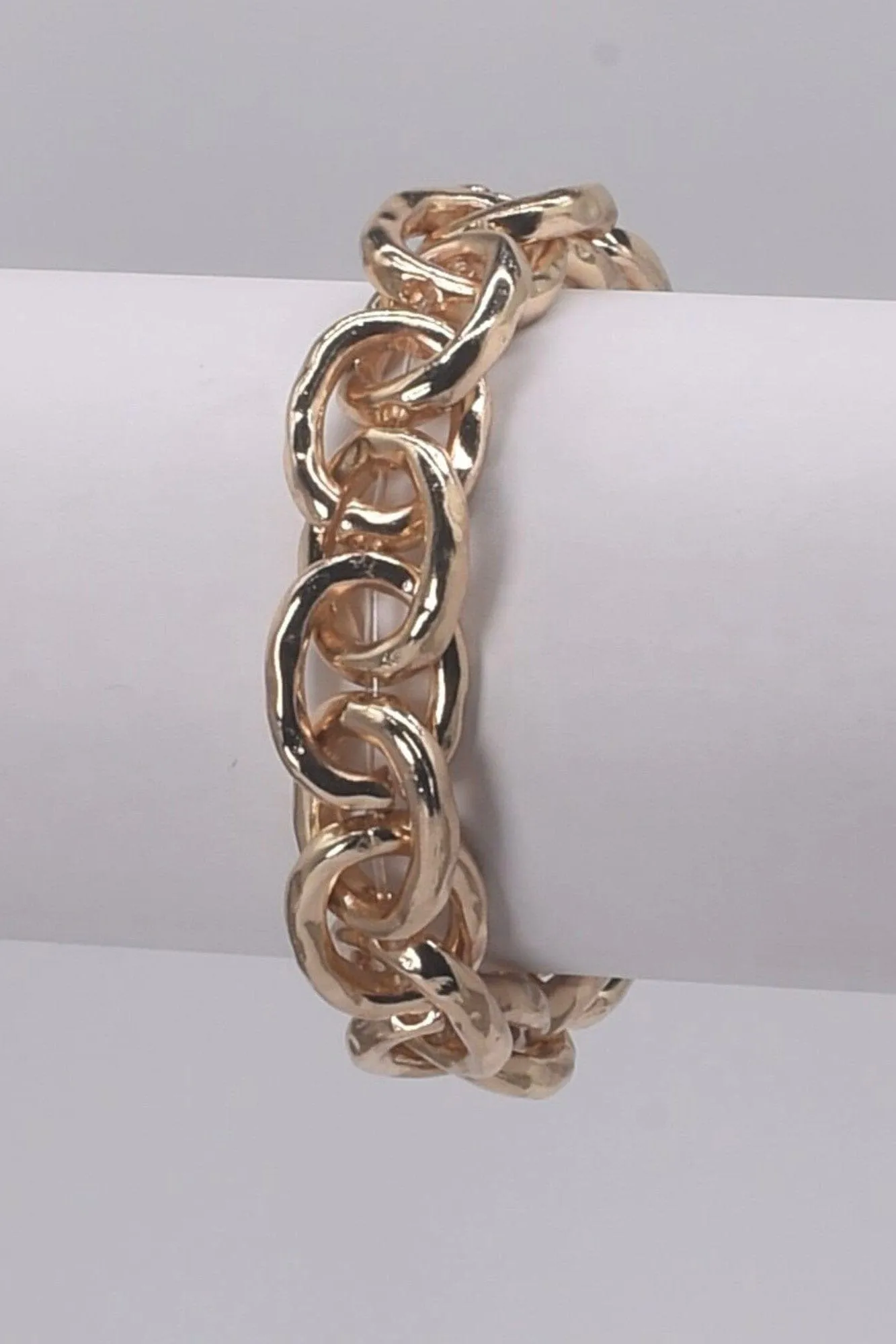 CB2159 Link Chain Stretch Bracelet
