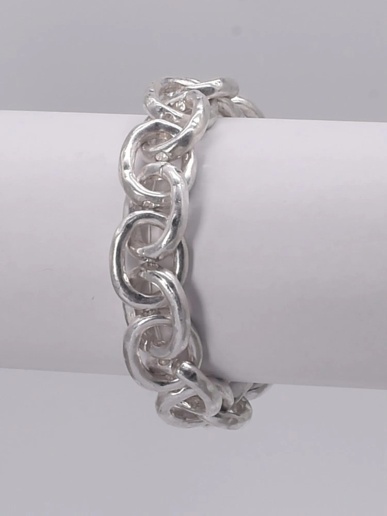 CB2159 Link Chain Stretch Bracelet