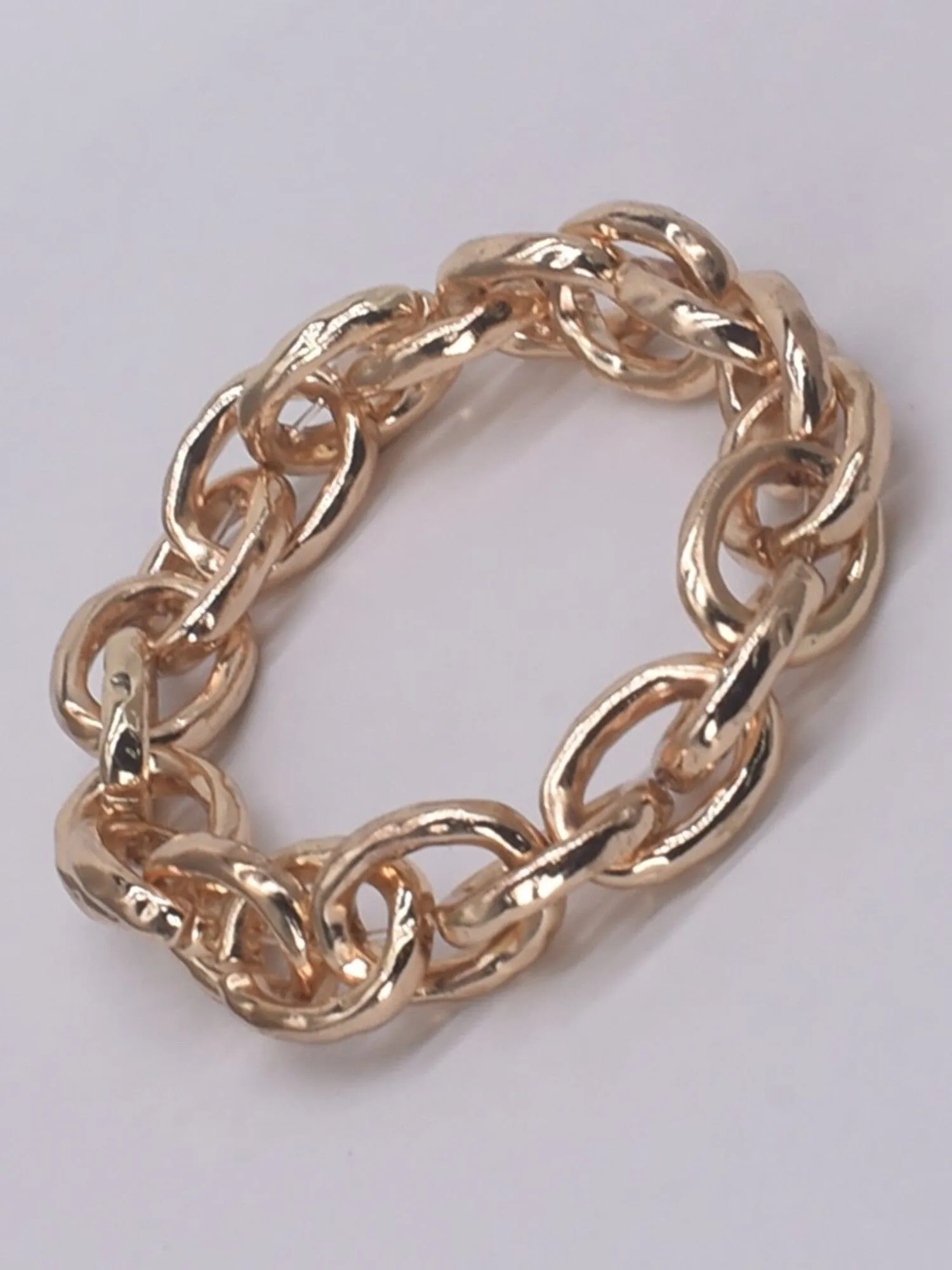 CB2159 Link Chain Stretch Bracelet