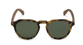 Chanj Sunglasses Tortoise Sustainable Sunglasses Handcrafted FSC Wood