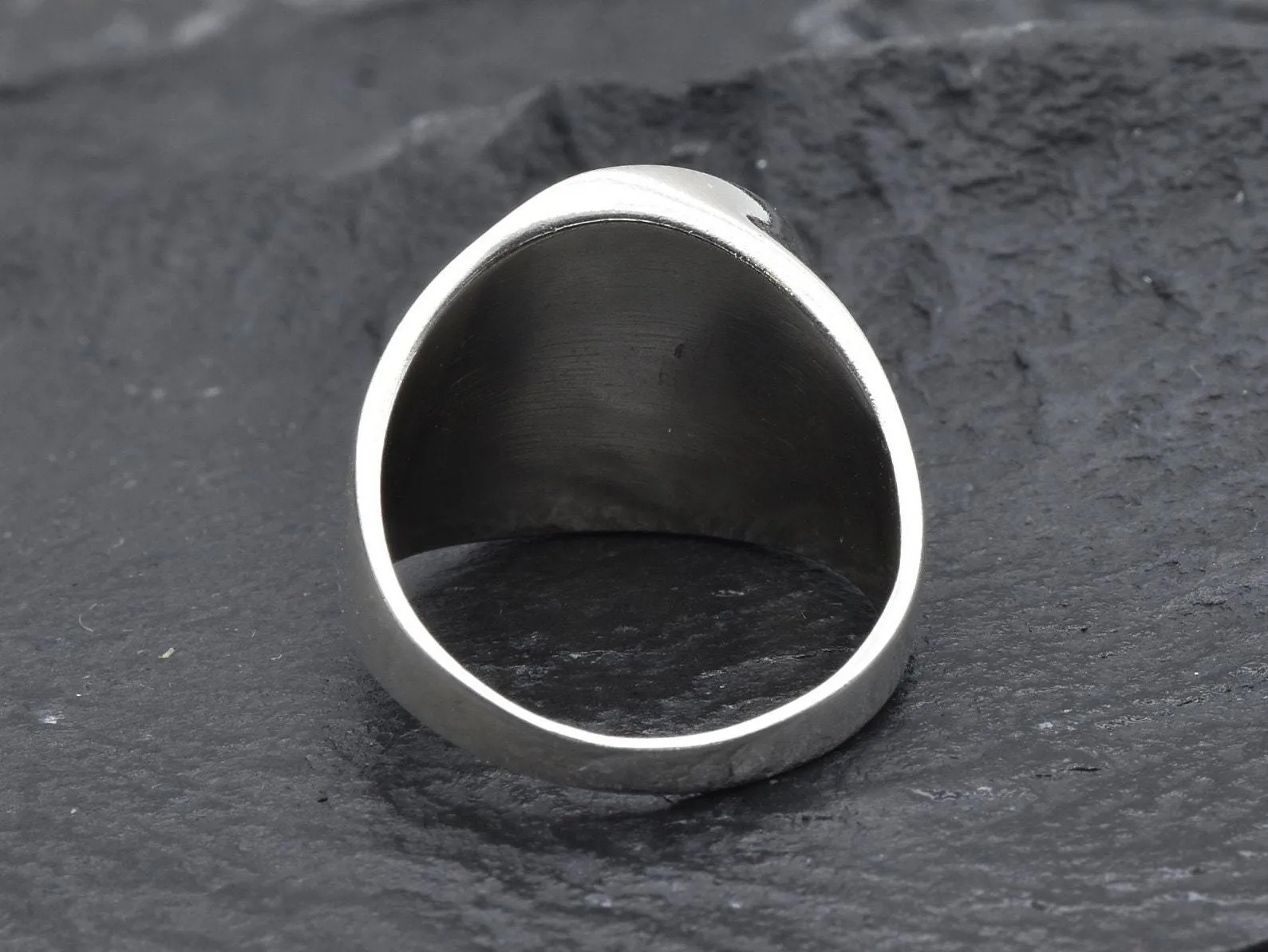Chunky Silver Ring - Artistic Silver Ring - Unisex Silver Ring