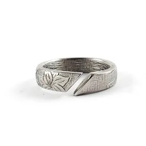 Clematis Open Shank Stainless Steel Spoon Ring