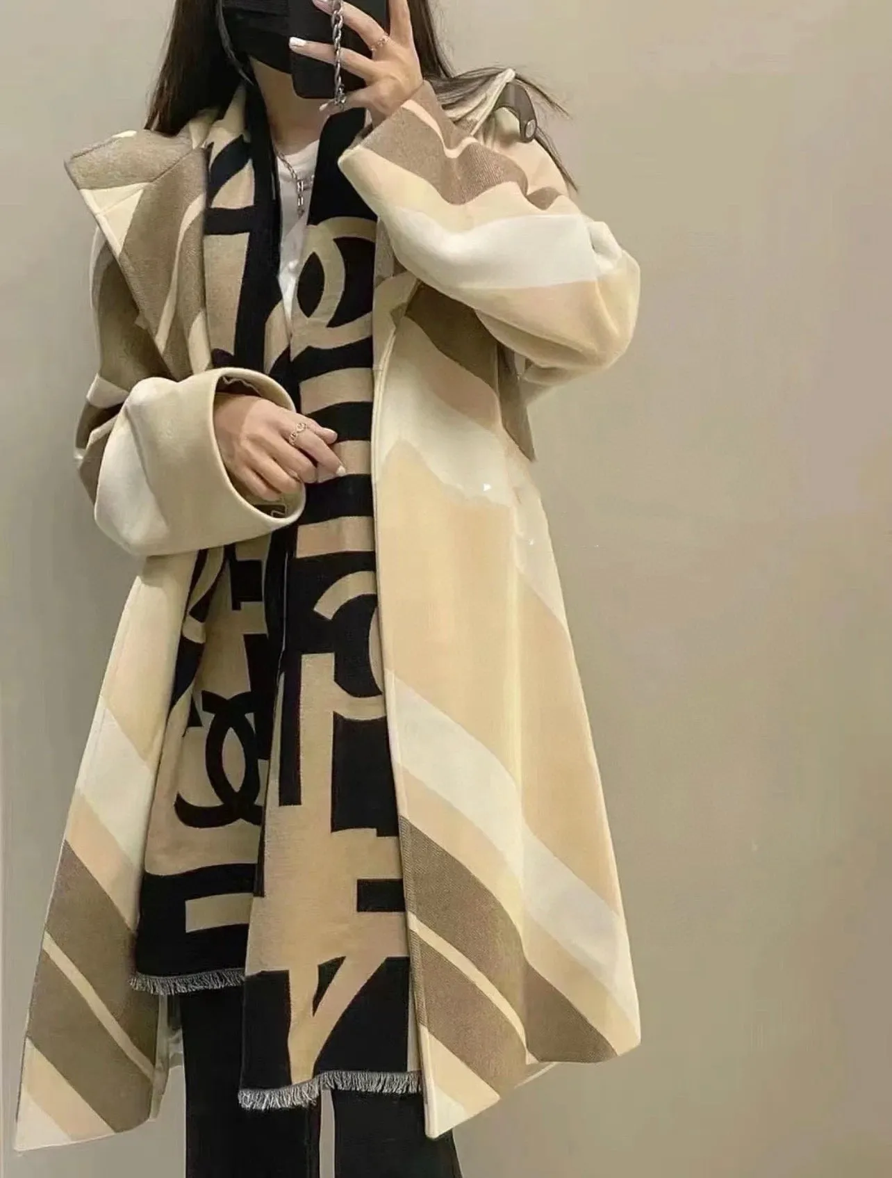 CLTH412 CC Scarf / 78.7x17inch