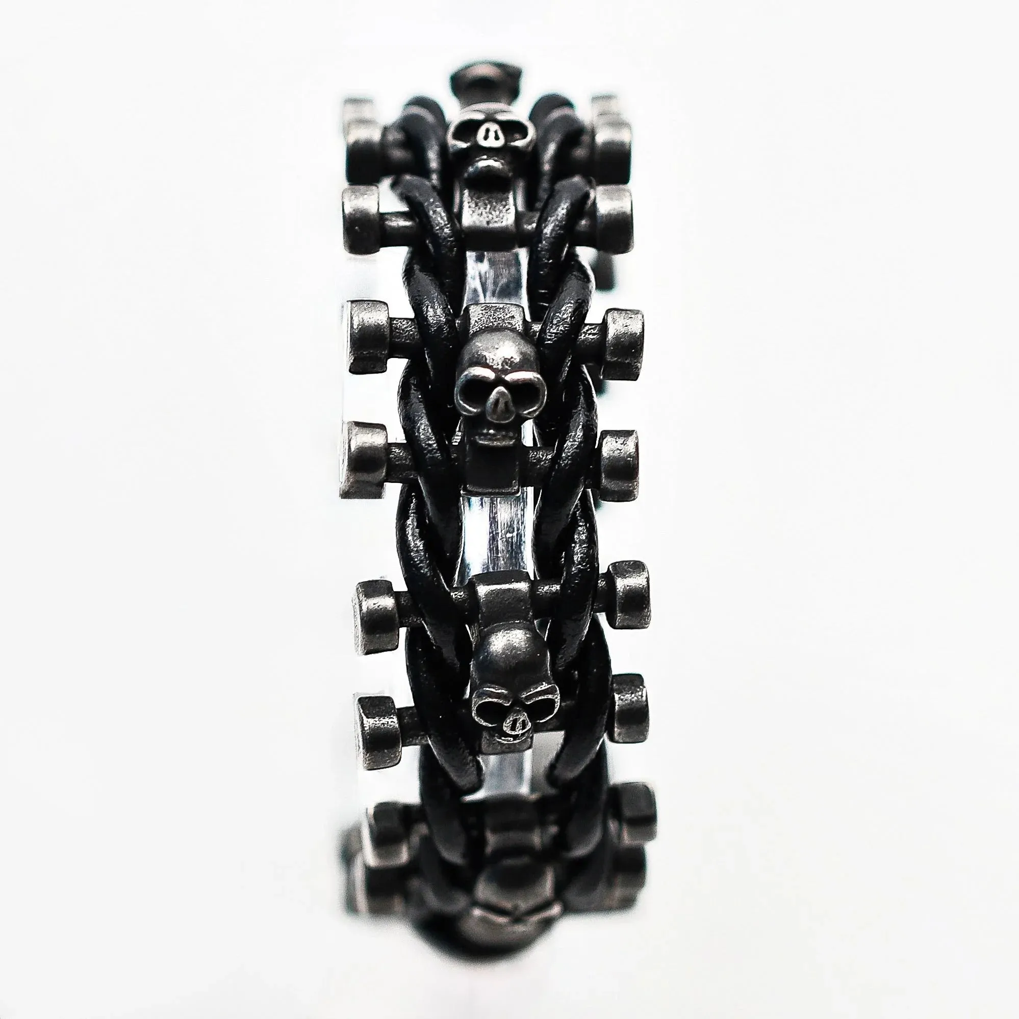 Cristiano Black Skeleton Bracelet