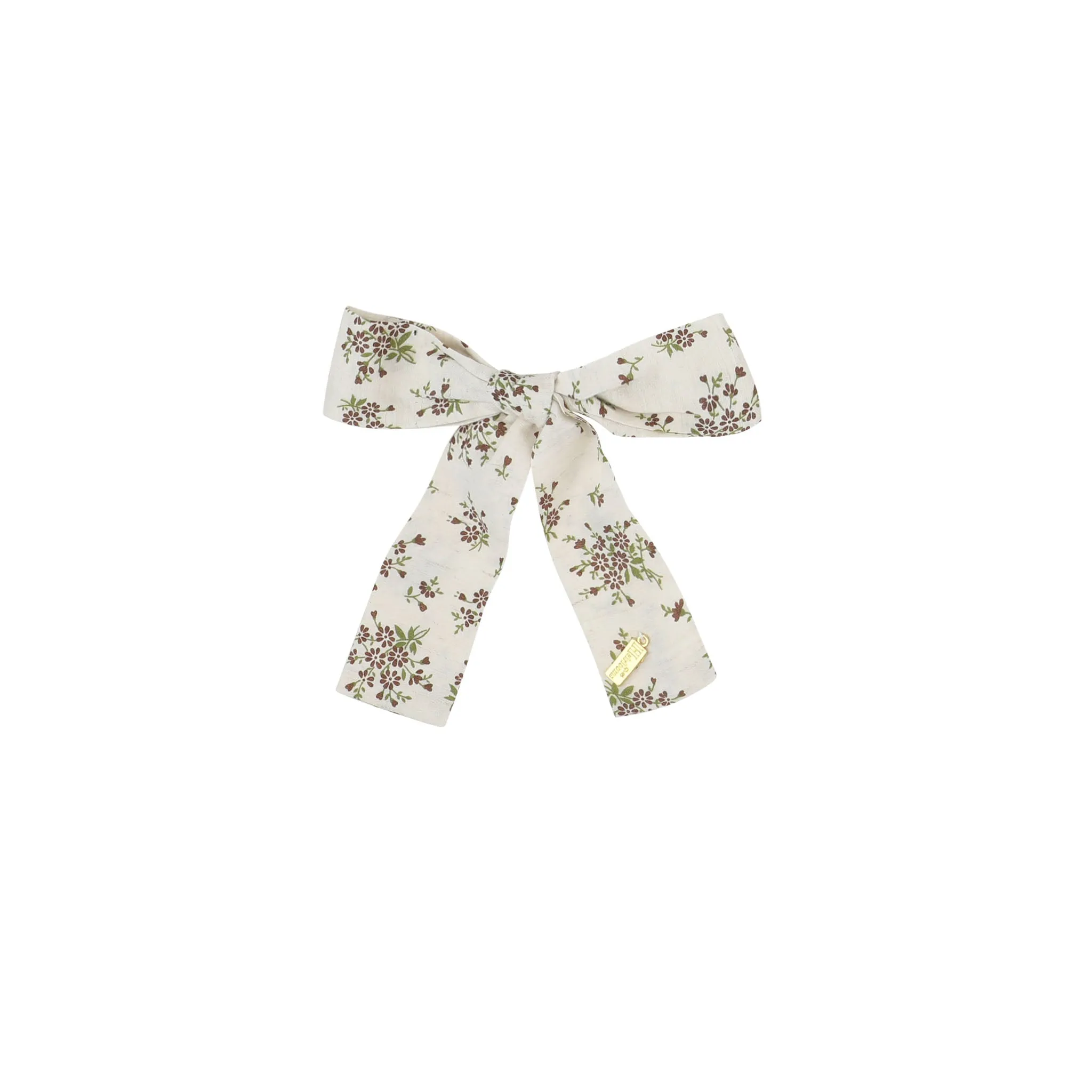 Dainty Floral Medium Bow