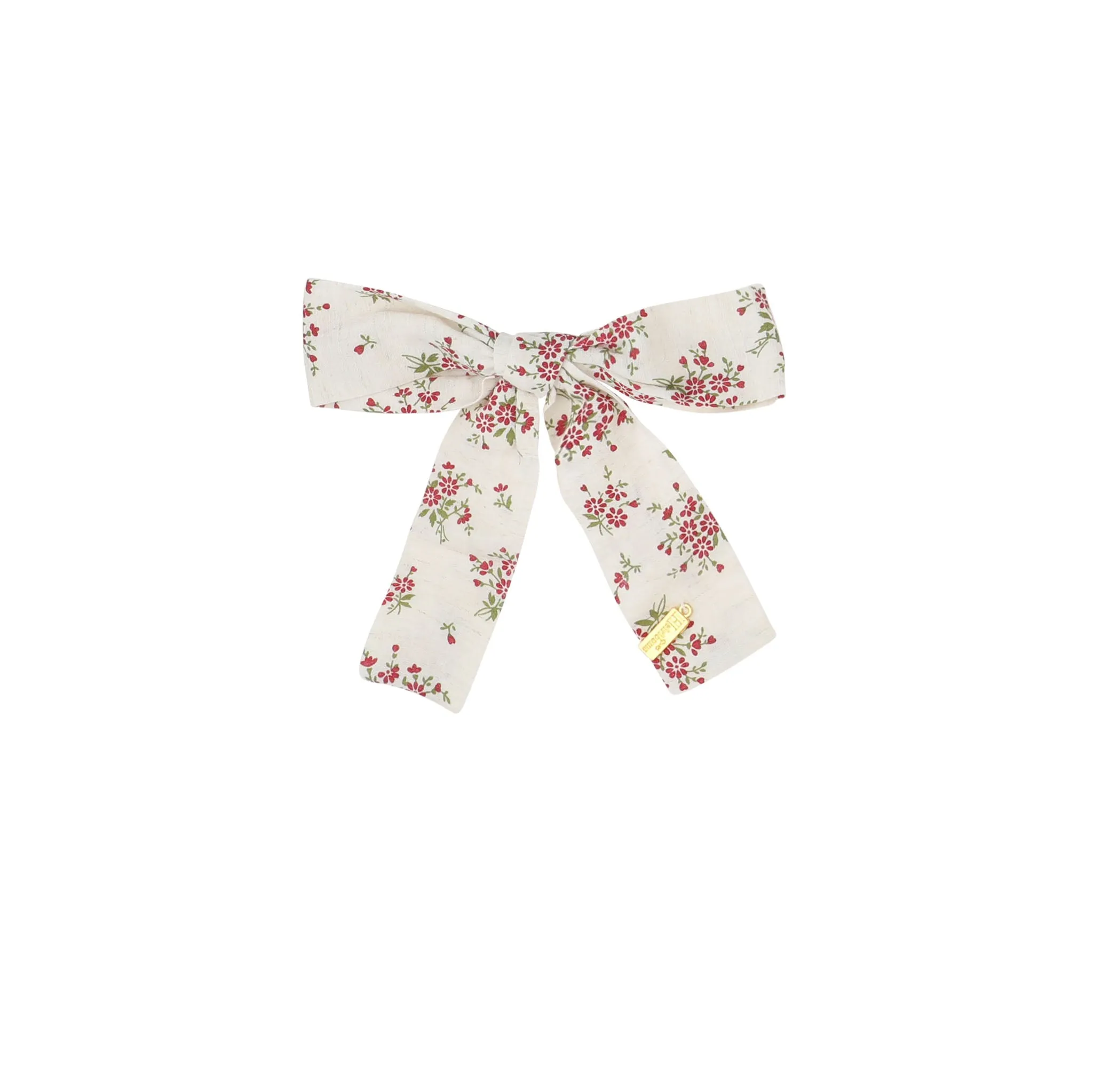 Dainty Floral Medium Bow