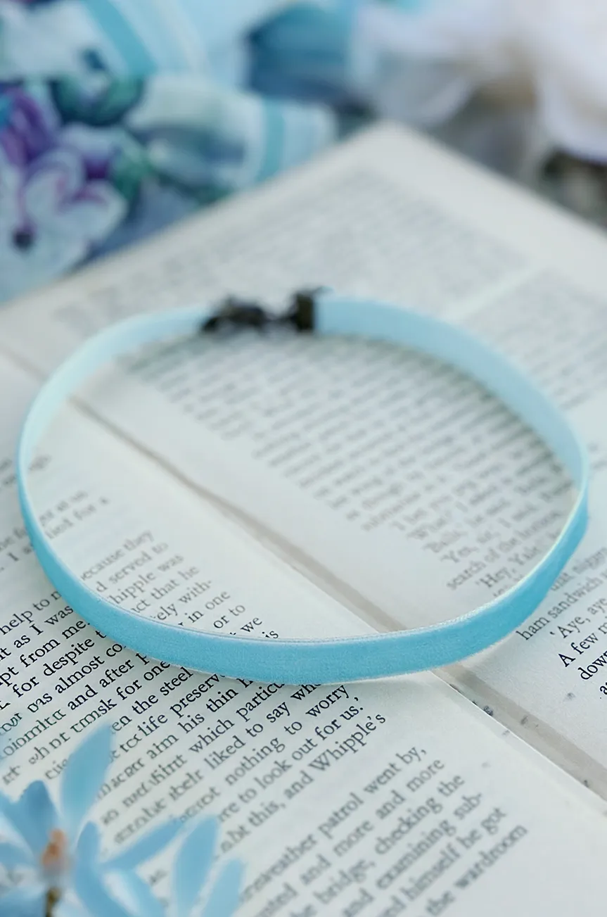 D'Amour Follies Velvet Choker (Mint)