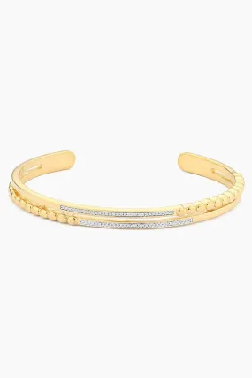 Ella Stein Change It Up Cuff Bracelet in Gold