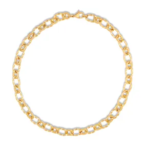 Ellie Vail - Tatum Textured Chain Choker Necklace