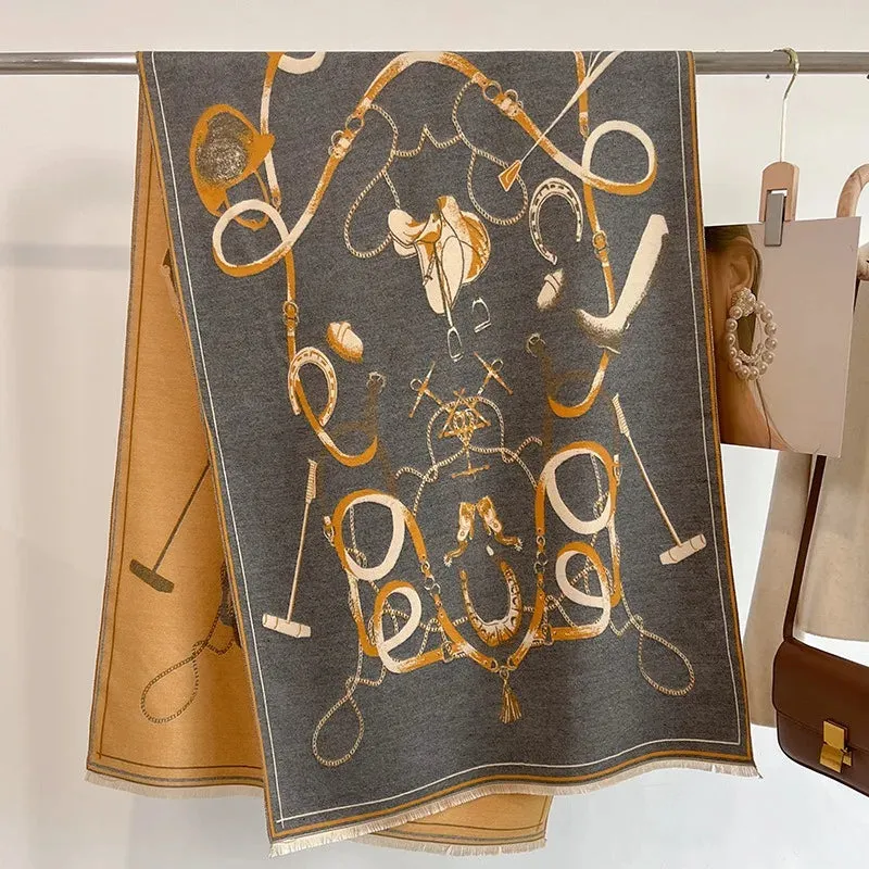 Equestrian Horse Scarf