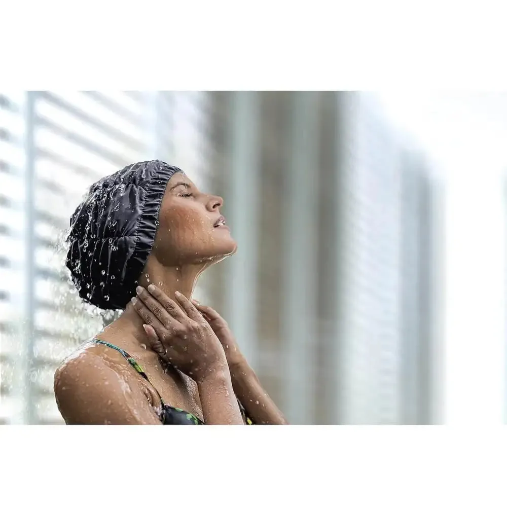 Fashy Shower Hat Shower Cap 3620 Black
