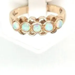 Five Stone Opal Ring