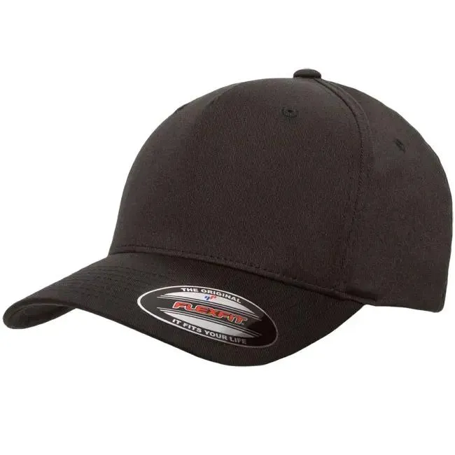 Flexfit 6560 Hexa 5-Panel Cap w Logo - 100 QTY