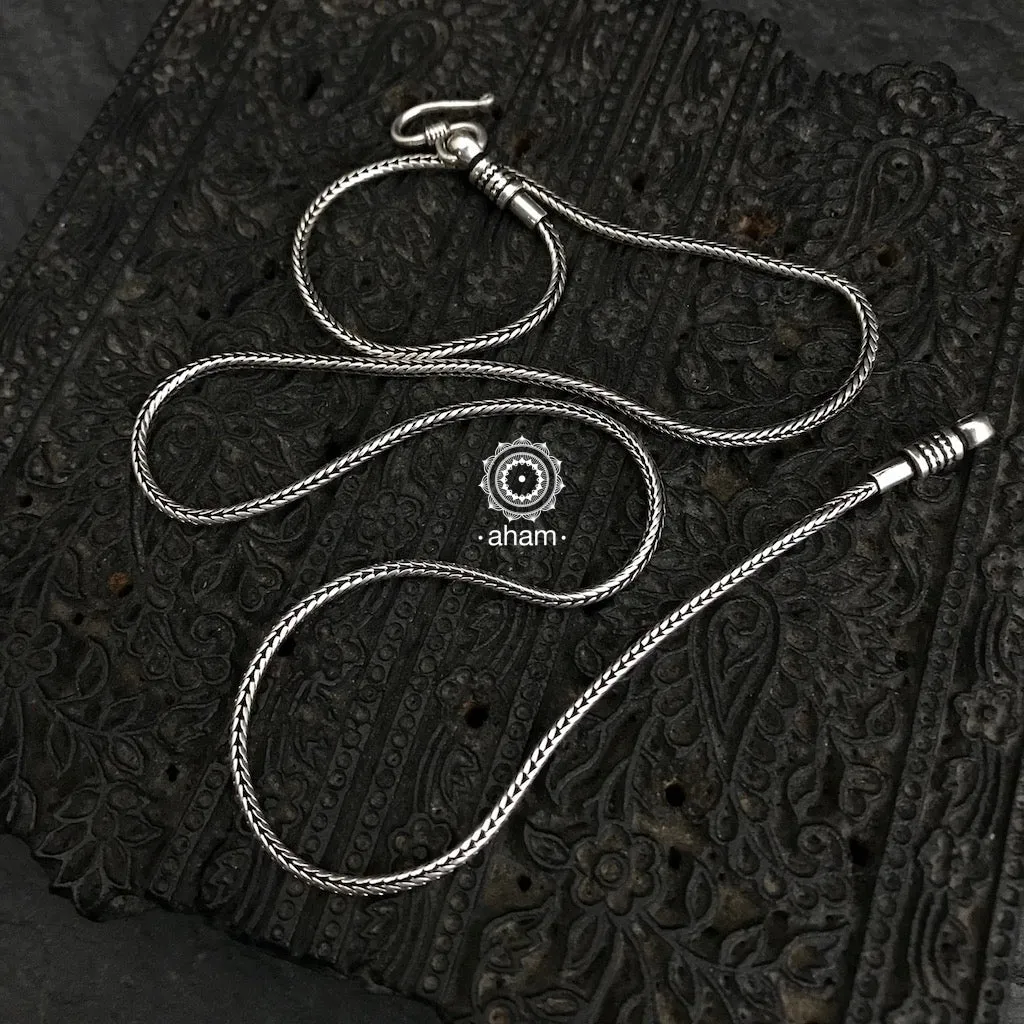 Fox Silver Chain 30 Inches | 2 mm