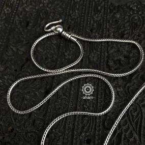 Fox Silver Chain 30 Inches | 2 mm