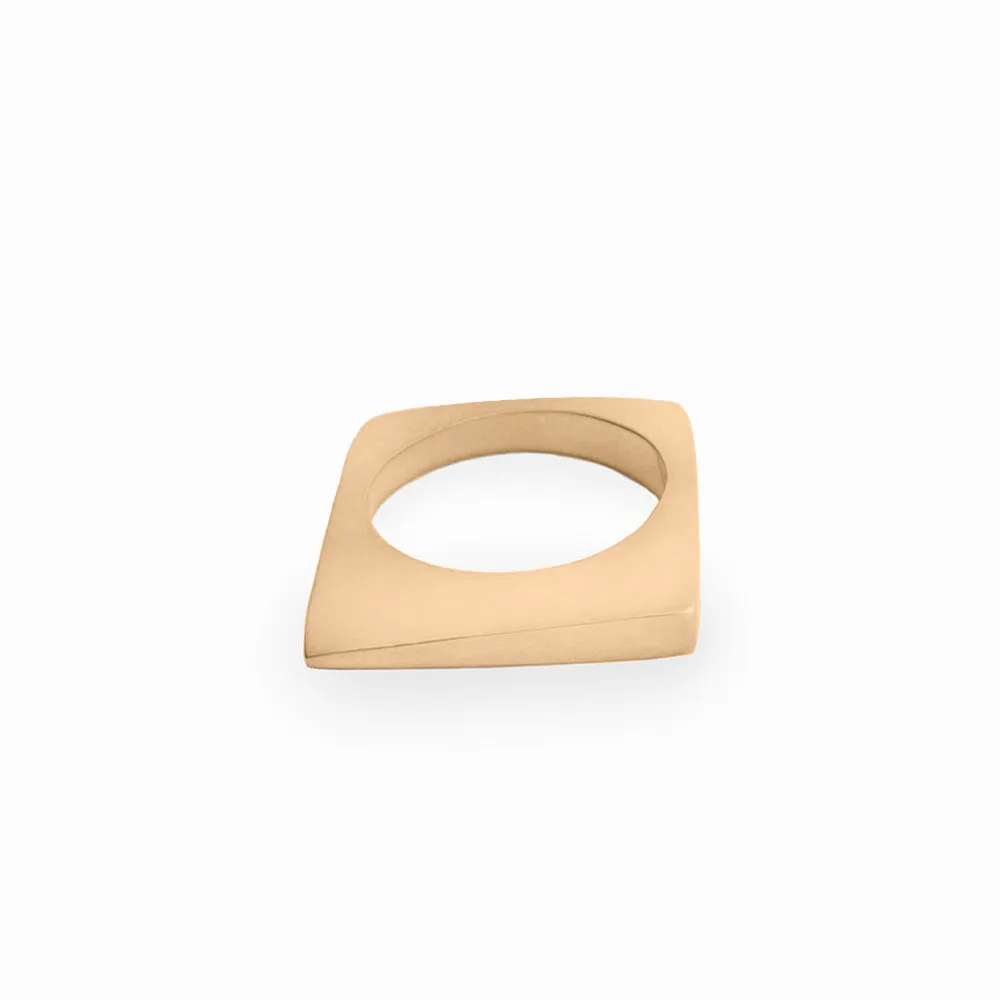 Gold Ice Shard Ring - Tall