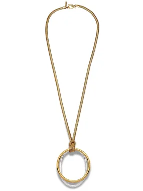 Gold Lulu Pendant Chain Necklace