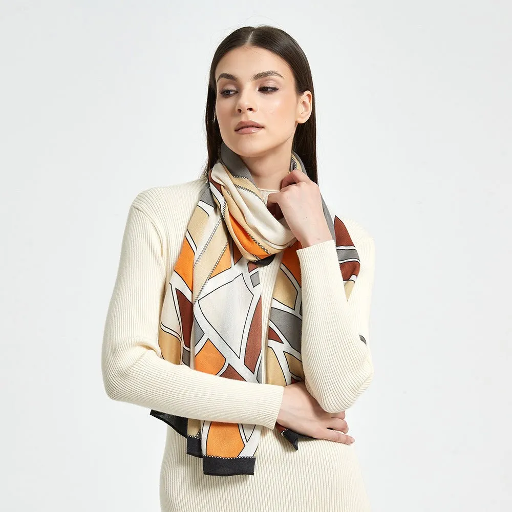 Gorgeous Colorful Women's Elegant Viscose Scarf