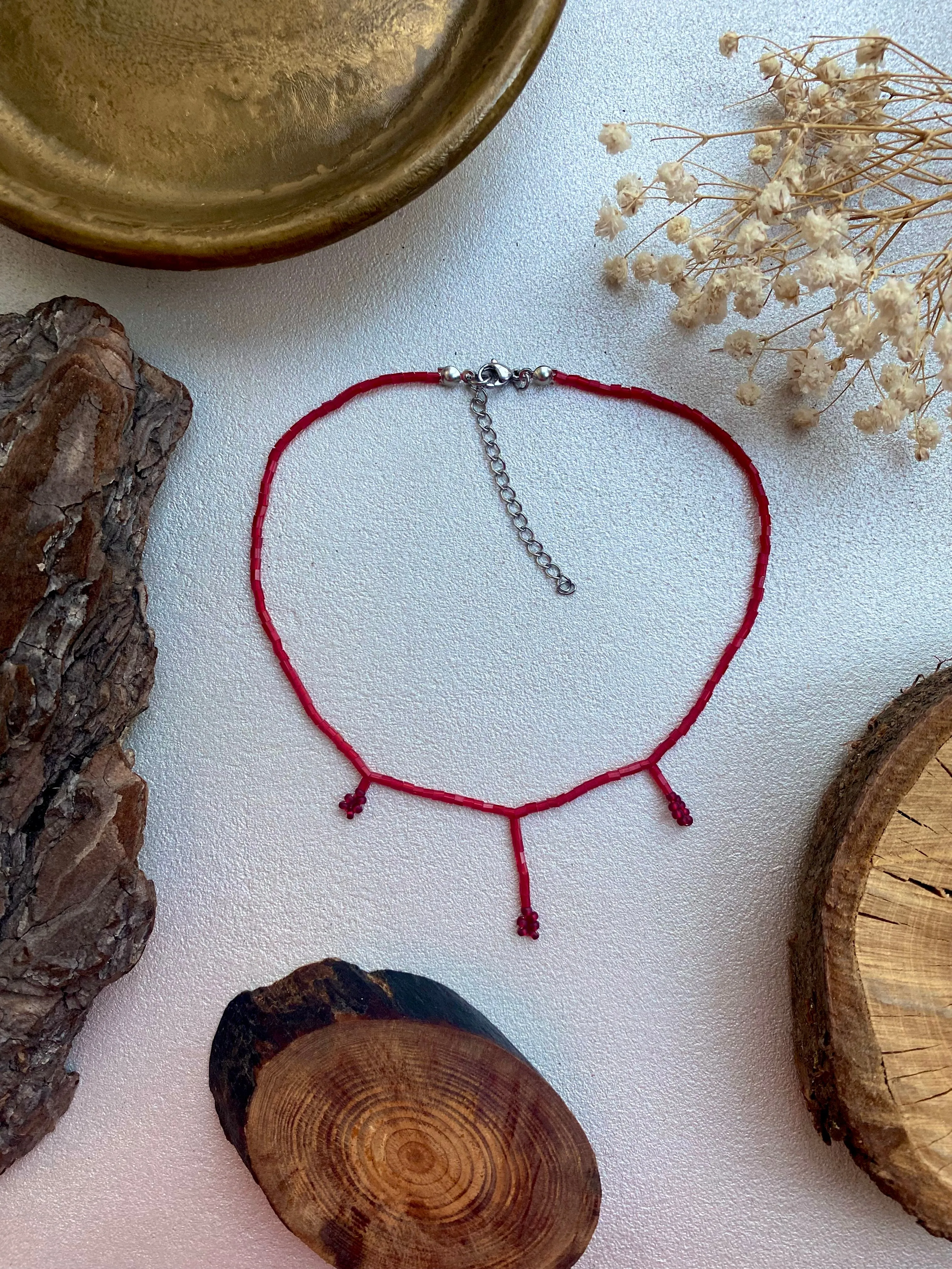 Halloween choker, Blood choker, Red choker