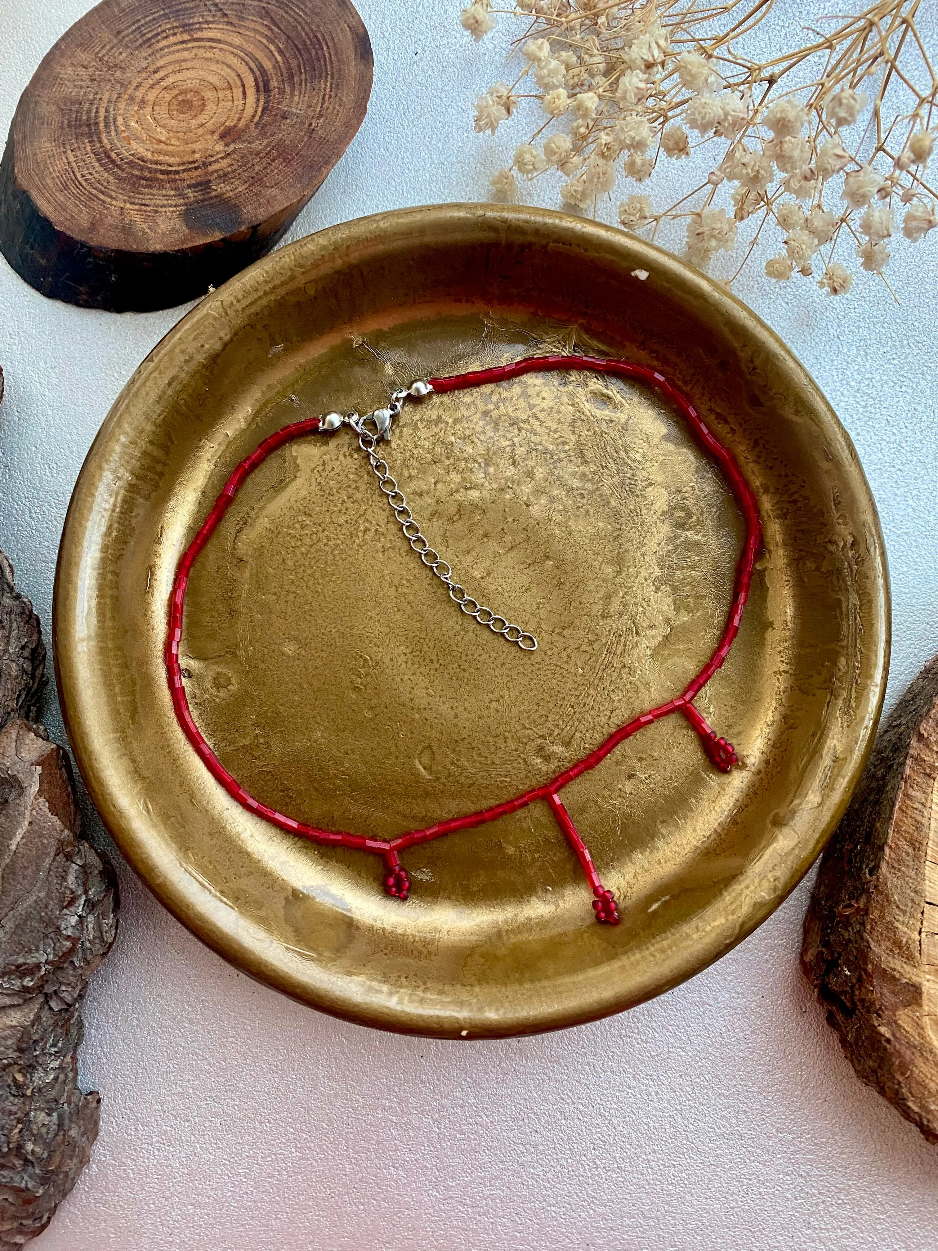 Halloween choker, Blood choker, Red choker