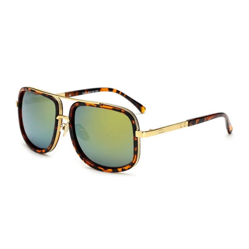 HOLTMANCE   Retro Square Frame Sunglasses for Men