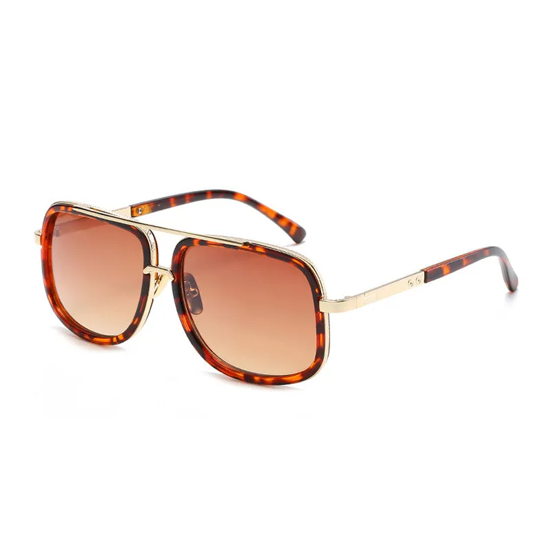 HOLTMANCE   Retro Square Frame Sunglasses for Men