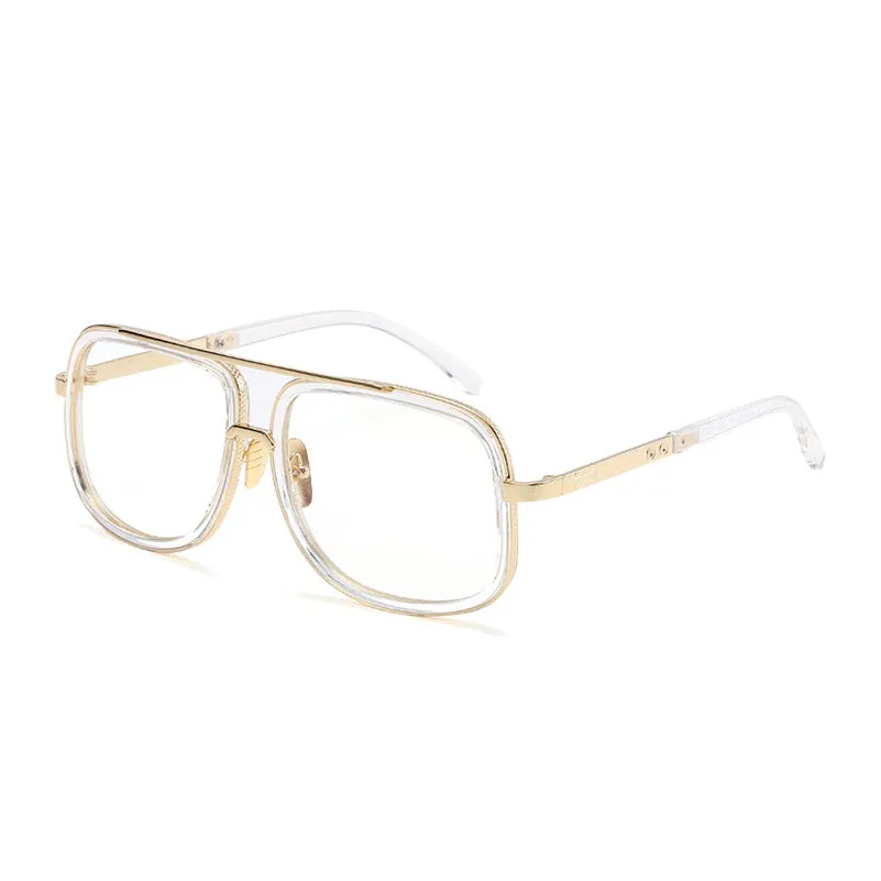 HOLTMANCE   Retro Square Frame Sunglasses for Men
