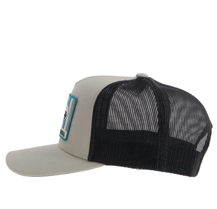 Hooey Youth Sudan Tan & Charcoal Trucker Snapback Hat 2411T-TNCH-Y