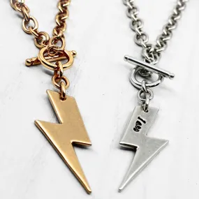 I AM | LIGHTNING BOLT | Choker