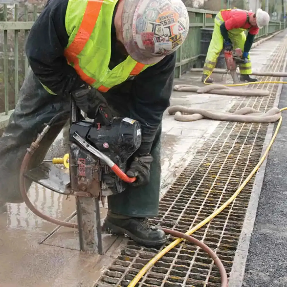 ICS 680ES Gas Powered Concrete Chainsaw