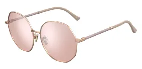 JIMMY CHOO-CORAL/G/SK-BKU-6115-SUNGLASSES