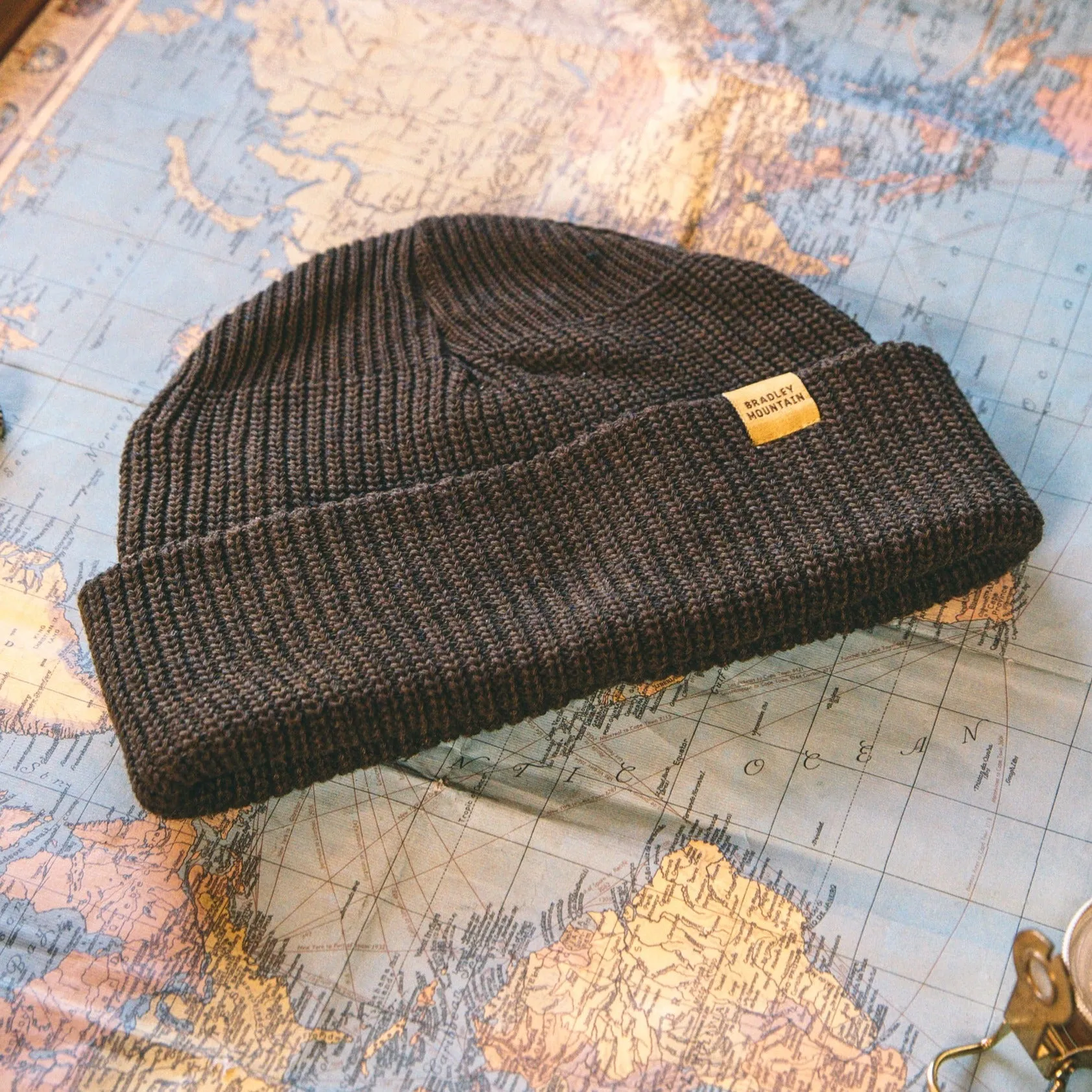 Kids Wool Watch Cap - Fawn